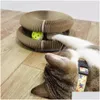 Dog Toys Chews Magical Organ Cat Scratching Board Toy And Bell Cats Grinding Claw Climbing Frame Sand Scratchings Sea Freight Inve Dhwoq