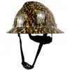 Koolstofvezelpatroon rand Volledig harde hoed voor ingenieur bouwwerkwerk cap mannen Ansi hdpe veiligheid helm sunshade