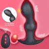 Sex Toy Massager Wireless Anal Vibrator 10 Frekvens Prostatavibratorer Fjärrkontroll Dildos för kvinnor Plug Toys Men