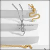 H￤nghalsband halsband 2022 kvinnor k￤nsliga kedjekrokodil orm djur f￶r klavikel choker krage s￶t mode juvelrypendant d dhysv