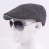 Chapéus sboy Qiuboss Men Cots Caps Boina Euro-Americano Drivante de Golfe Capbie Casquette Sunshade QB109