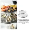 لوحات الأطباق المأكولات البحرية طبق البحر طبق الحلوى عشاء المطبخ أدوات المطبخ (الفضة) مجموعة طبق ياباني