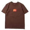 سمسم Travis M Donald Fries Print بالإضافة إلى حجم القمصان للرجال Catus T Shirts Man قميص كبير الحجم الشارع Teee Tee Usisex Youth Tees القصيرة