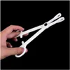 Other Tattoo Supplies Professional Plastic Round Open Clamp Disposable Body Piercing Plier Ear Lip Navel Nose Tongue Forcep Tool Dro Dhutk