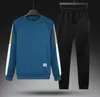 Survêtements pour hommes Hommes Sweatsuit Sweats à capuche Pantalon Mode Patchwork Survêtement Ensembles Marque Vêtements Mâle Streetwear Hip Hop Oversize Sweat à capuche Sportsw