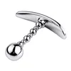 Sex toy Massager Metal Pull Beads Anal Plug Stainless Steel Ass Expansion g Spot Stimulation Unisex Sex Shop