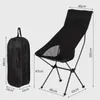 Housses de siège de voiture Supporte 330lbs 600D Chaise pliante de voyage Détachable Aviation Alliage d'aluminium 1.3kg Camping en plein air Pêche Plage Randonnée