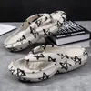 Slippers Weh Mens Eva Femmes Soft Black Whites Stripes Casual Summer Shoes Couple Bath Bath Bath Bath Flops Chaussure Homme Tlides