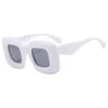 Sonnenbrille KAMMPT Übergroße quadratische Männer Frauen Mode aufgeblasene Rahmen Shades Brillen trendiges Design UV400 Goggle Sonnenbrille