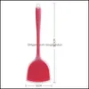 Cooking Utensils Sile Spata Turners Kitchen Utensil Heat Resistant Pan Cake Tool Drop Delivery Home Garden Dining Bar Dhy8V