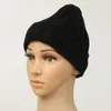 Berets Beanie Winter для женщин мужчины мальчики девочки для девочек крючковые черепа шляпа с твердым цветом унисекс осенние вязаные шапочки