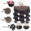 Lace Frontal Body wave 13x4 Frontal Natural Color Transparent Lace Frontal 100% Human Hair 10-20inches brazilian hair