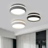 Ceiling Lights Creative Macarons LED Lamps Modern Living Room Bedroom Aisle Corridor Black Blue Green Colorful Indoor Lighting Fixture