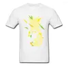 T-shirts pour hommes Type T-shirt Hommes Ananas Express Imprimé Sur T-shirts Homme À Manches Courtes Marque De Mode T-shirt Plus La Taille Chemise Noir Hommes