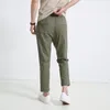 Pantaloni da uomo 2023 primavera ed estate stile sottile tendenza 9 punti casual dritto elastico in vita coulisse confortevole