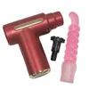 Brinquedo sexual massageador masturbador feminino brinquedos sexuais acessórios da máquina fáscia massagem arma adaptador clitóris estimular anal vibrador telescópico