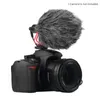 Microphones Universal Cardioid Directional Video Condenser Microphone Mini Mic Anti- Mount för DSLR ILDC Cameras Camcorders Smartphones