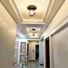 Deckenleuchten Nordic LED Licht Glas Beleuchtung Lampen für Wohnzimmer Korridor Schwarz/Gold Leuchten