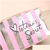 Storage Bags Waterproof Pvc Laser Cosmetic Women Neceser Make Up Bag Pouch Wash Toiletry Travel Organizer Case Mujer Bolsas Drop Del Dhcfe