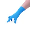 12 paires de gants en nitrile en vrac jetables bon marché de qualité alimentaire bleu non stérile sans poudre