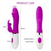 Sex Toy Massager Rabbit Vibrators Vagina G Spot Clitoris Nipple Dual Stimulator Vibration Silicone Waterproof Toys Masturbators