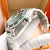 남성 시계 자동 기계식 움직임 시계 42mm 비즈니스 패션 손목 시계 방수 방수 사파이어 슈퍼 빛나는 스테인리스 스틸 Montre de Luxe