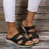 Slippers Women Chunky Sole Comfortable Non-slip Slides Summer Fashion Flats Sandals Lady Peep Toe Casual Beach Shoes 36-42Slippers