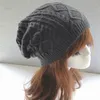 Beanies Beanie/Skull Caps Women Design Twist Pattern Winter Hat Knitted Sweater Fashion Beanie Hats For 6 Colors Gorros Y1 Q11