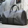 Duffel Bags Travel Bag Men's Handbags Fashion Duffle Totes Large Capacity Lattice Designer Shoulder Men Waterproof Business Luggage