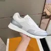 2023 Mens Casual Flat Trainer Sneaker Luxury Designer Breathable White Tennis Sport Shoe Lace Up Multi Colored For Autumn Winter hm0003203