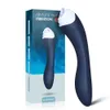 Schoonheidsartikelen Realistische tong likken Massager Blow Job Clitoral Vibrator met twee motor