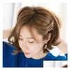 H￥rkl￤mmor Legant Metal Tree Branch Hairpins For Women Barrettes Kvinnliga huvudbonklegering Accessories Clip Delivery Products Care S DH67X