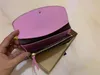 Portafoglio corto da donna classico Portafogli pieghevoli con cerniera in pelle di design Victorine di lusso Portamonete da esterno Porta carte di credito con pochette moda con scatola