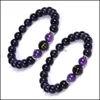 Hebras de cuentas 8Mm piedra de arena azul 12 gráfico de constelaciones pulsera de hilo para Mujeres Hombres malaquita amatista aguamarina curación Energ Dhorp