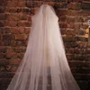 Bridal Veils Zyllgf 2023 Luxe lange kanten bruiloft sluier 3,5 m kathedraal bruid voor vrouwen Veus de noiva tuLle Applique BV35