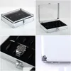 Caixas de armazenamento caixas de metal de moda com 12 slots de grade Display para Wristwatch Organizer Watch Jewelry Box WJ11 Drop Deliver