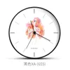 Wandklokken Flamingo en Plant Clock Modern Design Noordse korte Living Room Decoratie Kitchen Art Work Home Decor 12 Inch