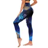 Pantaloni da donna Stampa da donna Yoga Tummy Control Dimagrante Booty Leggings Running Pilates Gym Push Up Seamless