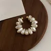 Backs Earrings A Vintage Pearl Earbone Clip Women's Fake Perforated Earmuffs Elegant Irregular Jewelry