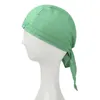 Boinas chapéus bronzeados mulheres mulheres dobráveis ​​feitas à mão Soild Prind Cotton Chemoterapia Caps de perda de cabelo Caps Slouchy Hat Style 6