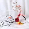 Hair Accessories Christmas Elk Headpiece Headband Women Girls Cartoon Floral Flowers Antlers Headwear Gift Princess Po Cosplay Ornament