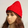 Berets Beanie Winter для женщин мужчины мальчики девочки для девочек крючковые черепа шляпа с твердым цветом унисекс осенние вязаные шапочки