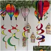 Fête Décoration Ballon À Air Manche À Air Décoratif À L'extérieur Cour Jardin Événement Diy Couleur Vent Spinners Yq00671 Drop Delivery Home Festiv Dhzpu