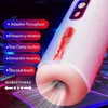 Jouet sexuel masseur homme masturbateur aspiration sous vide Vibration pipe jouets réel vagin pénis Machine orale sexe pour jouets sexuels