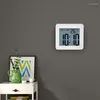 Zestawy do naprawy cyfrowe zegary łazienkowe proste elektroniczne budzik LCD Wodoodporne zegarki prysznicowe