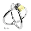 Beauty Items Metal Cross Handcuffs for Woman BDSM Wrist Cuffs with lock key Adults sexy Toys Slave Bondage Restraints