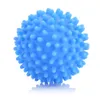 Other Laundry Products Blue Pvc Reusable Dryer Balls Ball Washing Drying Fabric Softener For Home Clothes Cleaning Tools Drop Delive Dhkiz