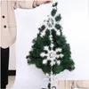 Décorations De Noël Année Décoration Pour La Maison Ornements De Fête Porte D'arbre Flocons De Neige Ornements De FenêtreNoël Drop Delivery Garden Dhpot