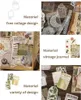 Gift Wrap 260 PCS Vintage Scrapbook Sticker Aesthetic Journaling Scrapbooking Supplies Kit Planner For College Notebook DIY