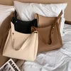 Evening Bags 2 Sets Casual Totes Bag PU Leather Shoulder For Women Fashion Female Travel Designer Luxury Lady Underarm Brand